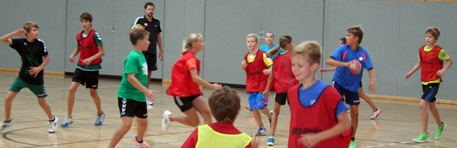 Hanmdballcamp in Sachsen für Kinder und Jugendliche